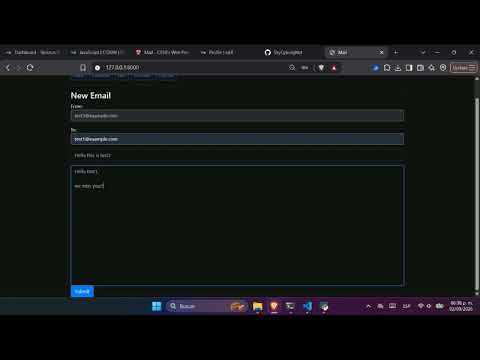 CS50W JavaScript Project 3 Mail