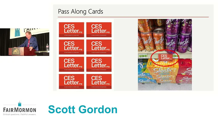 CES Letter Proof or Propaganda by  Scott Gordon
