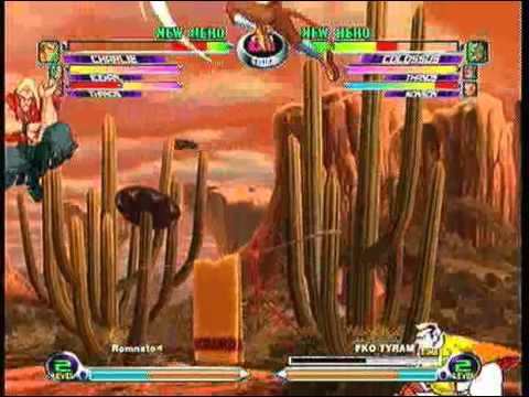 MvC2 Online (360): Brett ( ) vs Phil0pia ( ) 15 .:8.8.11:.