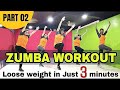 Basic Zumba Steps for Quick Weight Loss | Easy Cardio Workout For Beginners | Fitness in 4 minutes