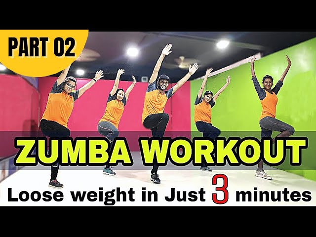 Basic Zumba Steps for Beginners, Part2, Quick Weight Loss, Easy Workout  at Home