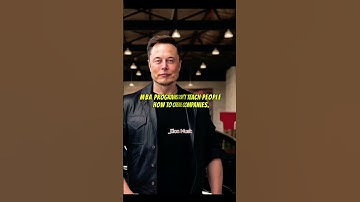 Elon Musk Harsh Truth About MBAs & Passion | Tesla & SpaceX Motivation | Elon Musk Mindset