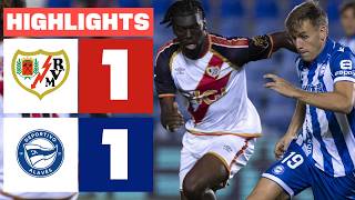 RAYO VALLECANO 1 - 1 DEPORTIVO ALAVÉS | HIGHLIGHTS LALIGA EA SPORTS