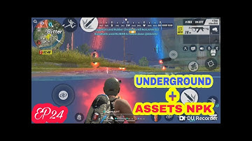 ( UNDERGROUND ) NEW ASSETS No RECOIL AIMSCOPE Antena Normal grass / Rules Of Survival / Ep24
