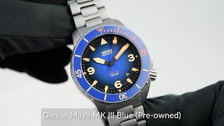 Dievas Maya MK lll Blue (Pre-owned)