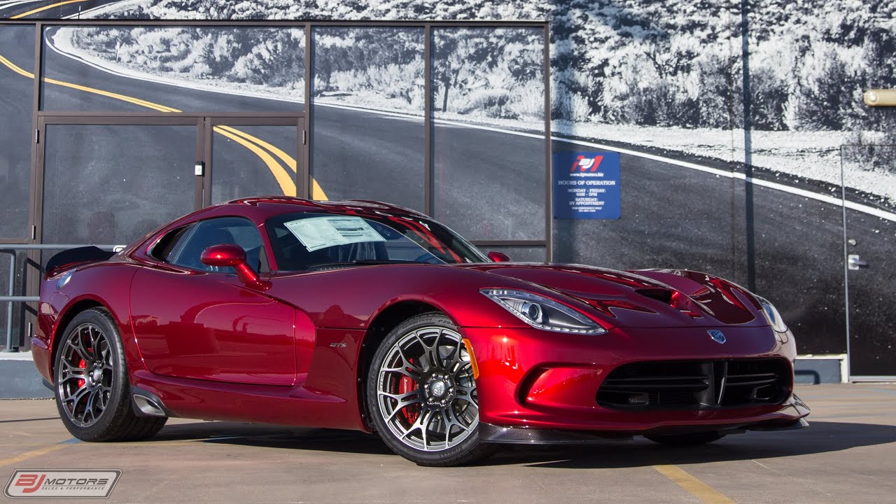 2014 Dodge Viper GTS in Stryker Red MSRP) -
