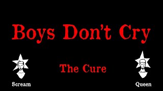 The Cure - Boys Don't Cry - Karaoke