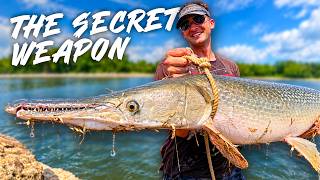 The Secret Trick for Catching Gar When Nothing Works