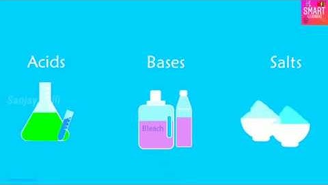 Acids & Bases - Class X // Smart Learning // Sanjay Belli