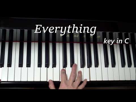 「Everytning」ピアノ伴奏　キーC　MISIA