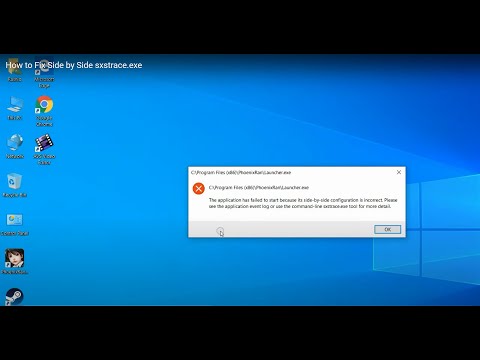 Video How to Fix Side by Side sxstrace.exe - youtube