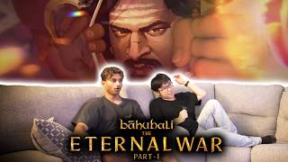 BAAHUBALI: THE ETERNAL WAR OFFICIAL TRAILER REACTION!!