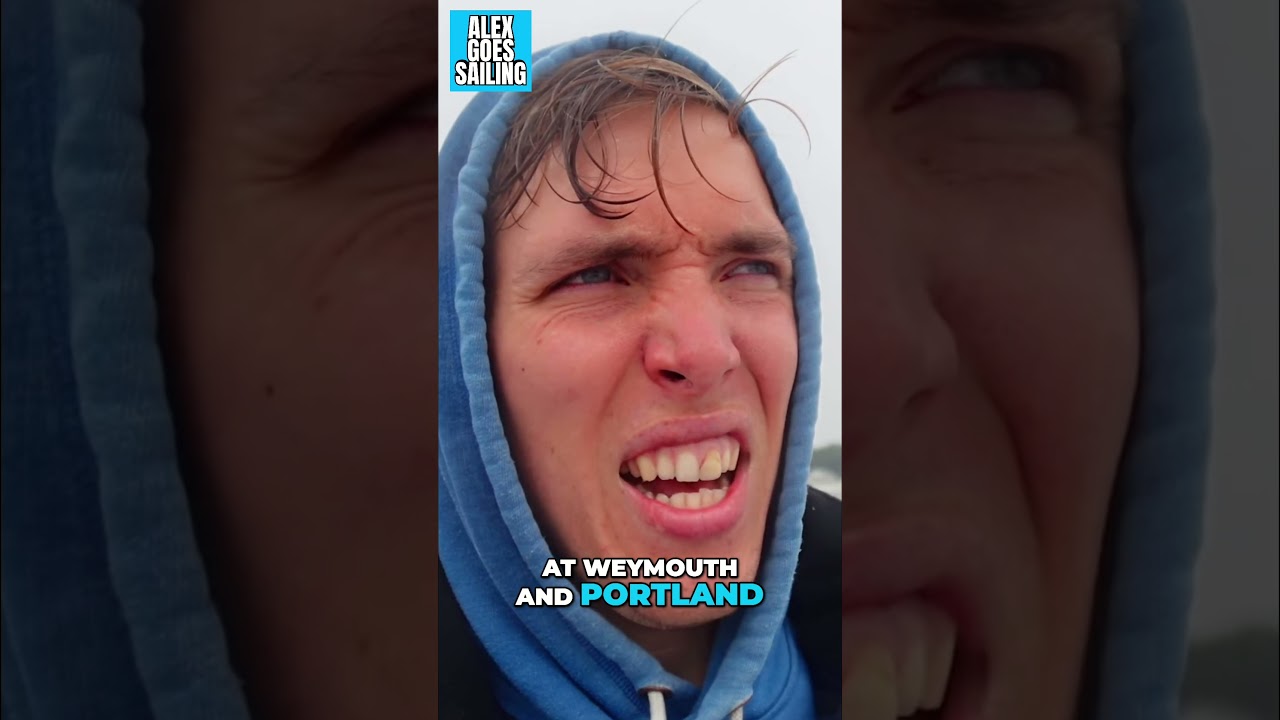 ⁣Weymouth bound on Gitane our Moody 44 in some windy weather 💨⛵️ #alexgoessailing #sailing #boatlife