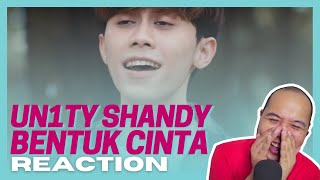 UN1TY Shandy - Bentuk Cinta (ECLAT cover) | Music Noob Reaction