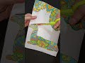 Cutting drawing art in a relaxing ASMR ✂️ #satisfying #drawing #shorts #cuttingpaper