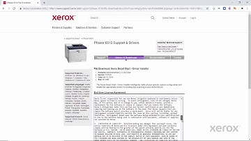 Xerox® Phaser® 6510 Print Driver Install for Windows