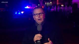 Richardson officer shot, suspect barricaded