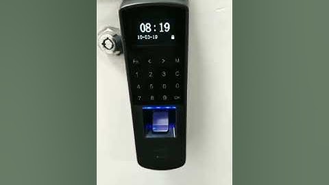 How to manually register  fingerprint and RFID Card on the Anviz Biometric device.