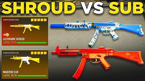 LACHMANN SUB vs LACHMANN SHROUD.. Which is Better? (MW2)