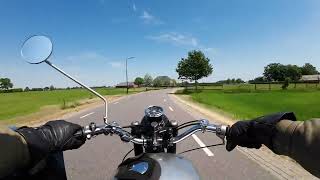 20230613 Around Apeldoorn on a 1948 Royal Enfield J2 500cc