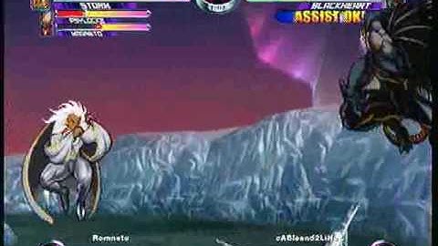 MvC2 Online (360): Brett (MSP) vs Rick Mears (Cab/BH/Cap) 4 .:4.16.10:.
