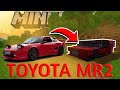 COMO FAZER UM TOYOTA MR2 NO - MINECRAFT - TUTORIAL