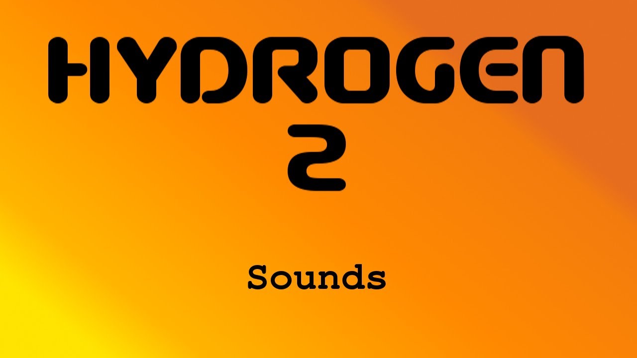 Hydrogen 2 Sounds - make your own drumkit