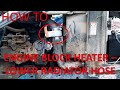 How to - Install Lower Radiator Engine Heater -  LS Tractor