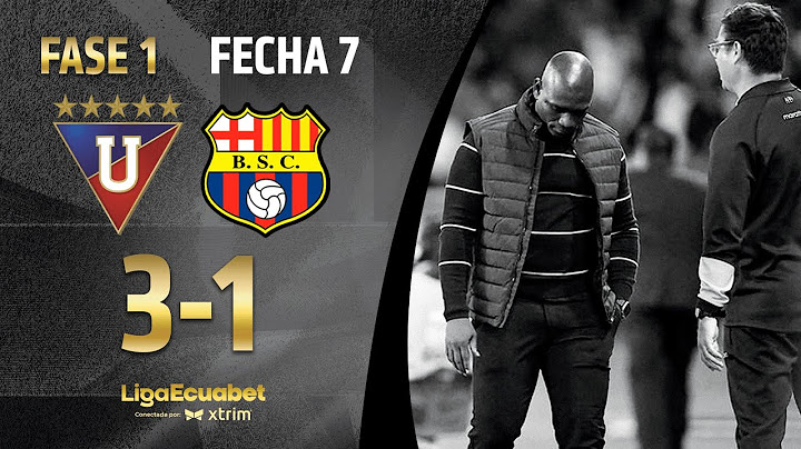 FULL SUMMARY: LIGA DE QUITO 3-1 BARCELONA SC l LIGAECUABET - MATCHDAY 7