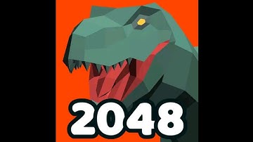 Dino 2048: Merge Jurassic World gameplay (Android, iOS)