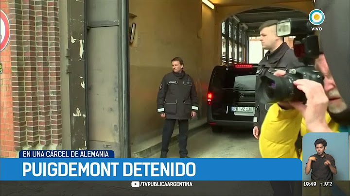Puigdemont detenido | #TPANoticias