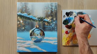Christmas Painting in real time / Part 1