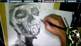 Speed Drawing Caveira Rainbow Six Siege