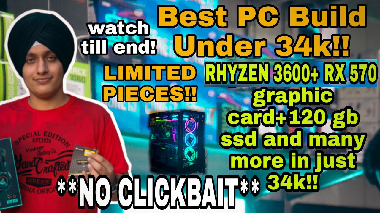 BEST PC BUILDS UNDER 34K 50K 55K 60K NO CLICKBAIT NEHRU