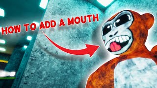 How To Make Your Player Models Mouth Move For Your Gorilla Tag Fan Game