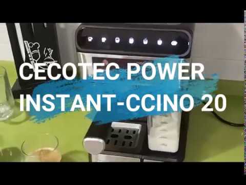 Power Instant-ccino 20 Touch Serie Bianca - 1557 - Tienda Cecotec Paraguay