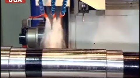 Kent USA Cylindrical Grinder Demo