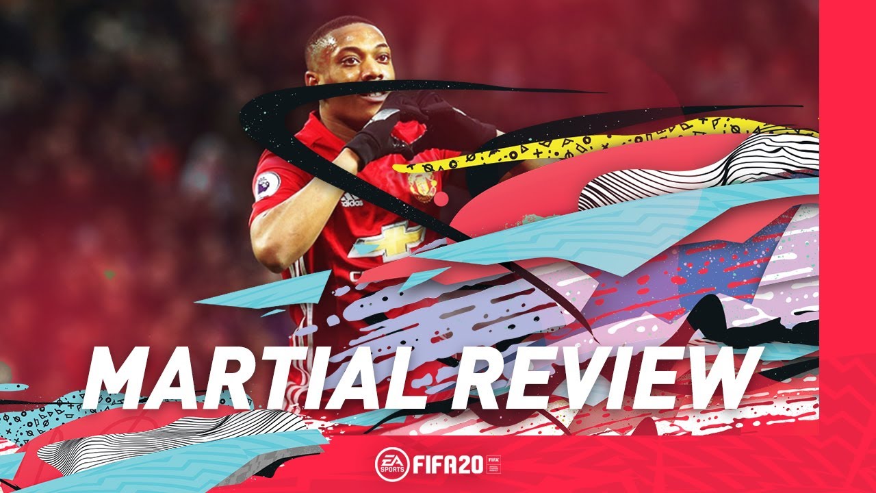 86 RATED ANTHONY MARTIAL REVIEW- FIFA 20 ULTIMATE TEAM
