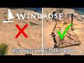 How I build this Hyper Detailed Road - Quick Building Guide - Windrose