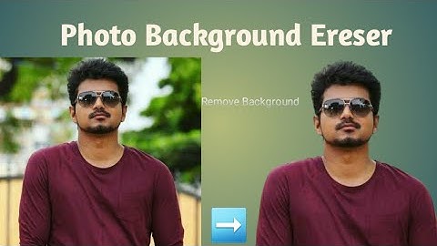 फ़ोटो का Background Erase  करे सिर्फ 1 minute में | background eraser app