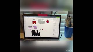 HOW TO CREATE AN AMONG US BIRTHDAY CARD | CRICUT MAKER screenshot 5