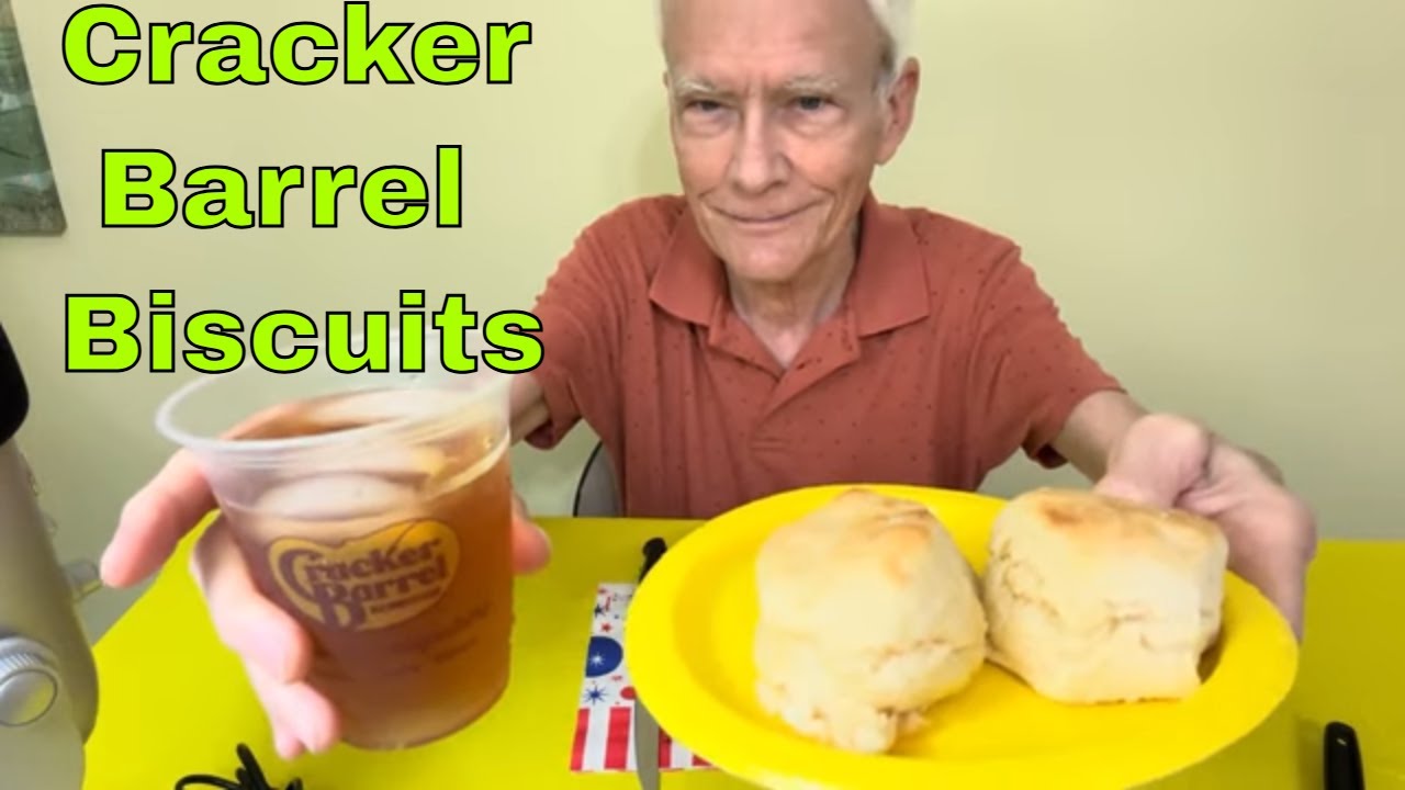 ASMR: BEST Cracker Barrel Biscuits with Butter and Jelly! 5/5 taste