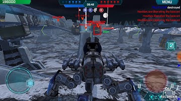 Walking War Robots Test Server Dash Bot heavy and medium 3