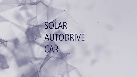 Solar Auto-drive Car using object detection and image processing with LabVIEW and MyRIO-1900 (UET)