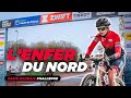 Parisroubaix challenge avec la fdjsuez et le graxx de chez origine  145km  19 secteurs pavs