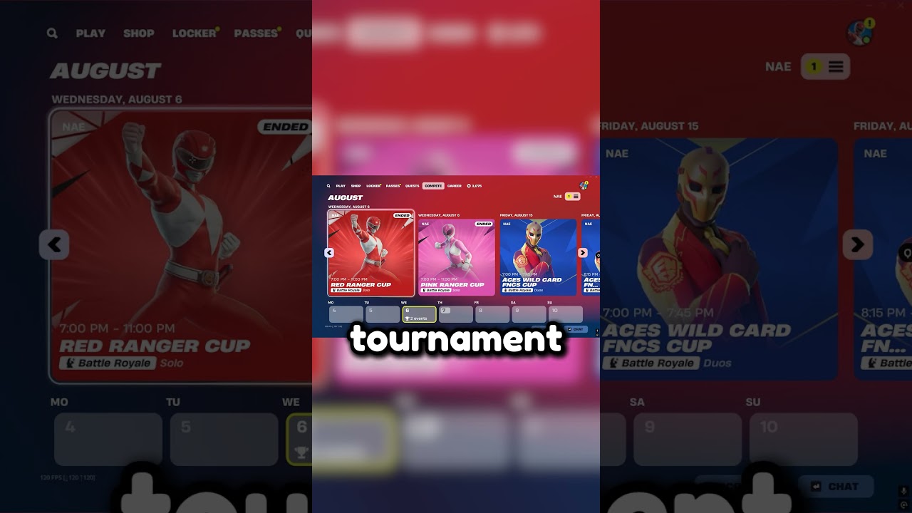 How I WON the Red Power Ranger Skin For FREE! 😍😍