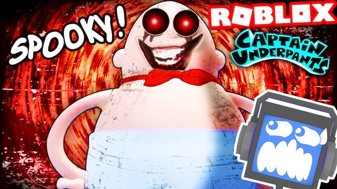 Spooky Evil Captain Underpants Movie Obby In Roblox Youtube - a boat captain in underpants in roblox pillow fighting simulator