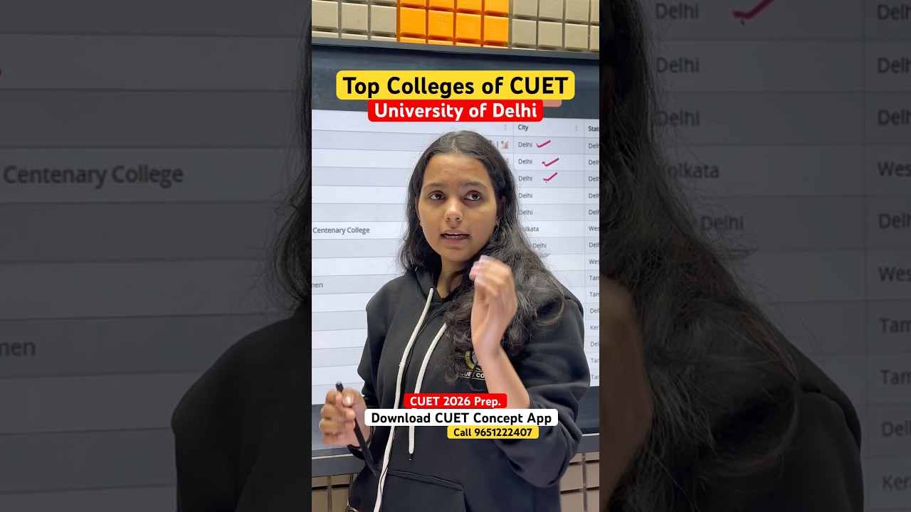 Top Colleges of Cuet | University of Delhi 