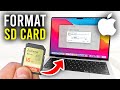 How to format sd card on mac  full guide