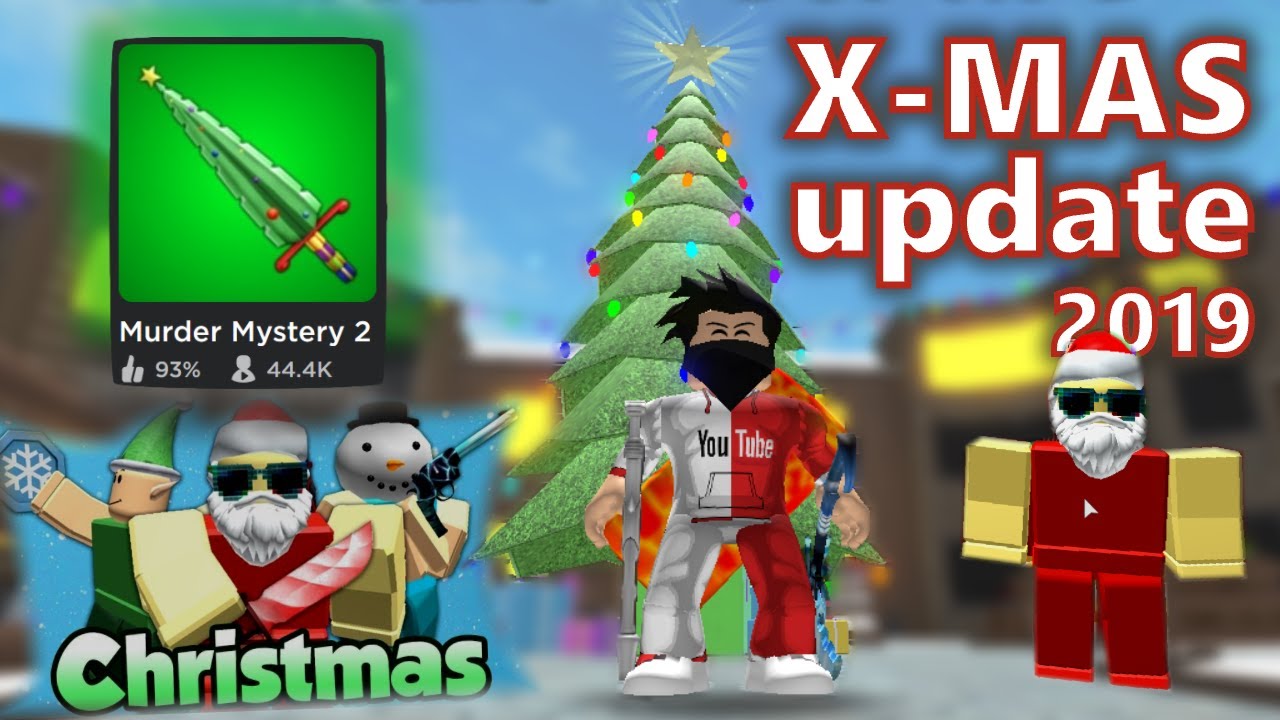 Christmas Update W Roblox Murder Mystery 2 Youtube - christmas update w roblox murder mystery 2 youtube